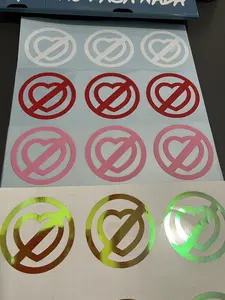 Broken/Taken Heart "PERO NO TE ENAMORES" Fuerza Regida Vinyl Car/Window/Door Decal