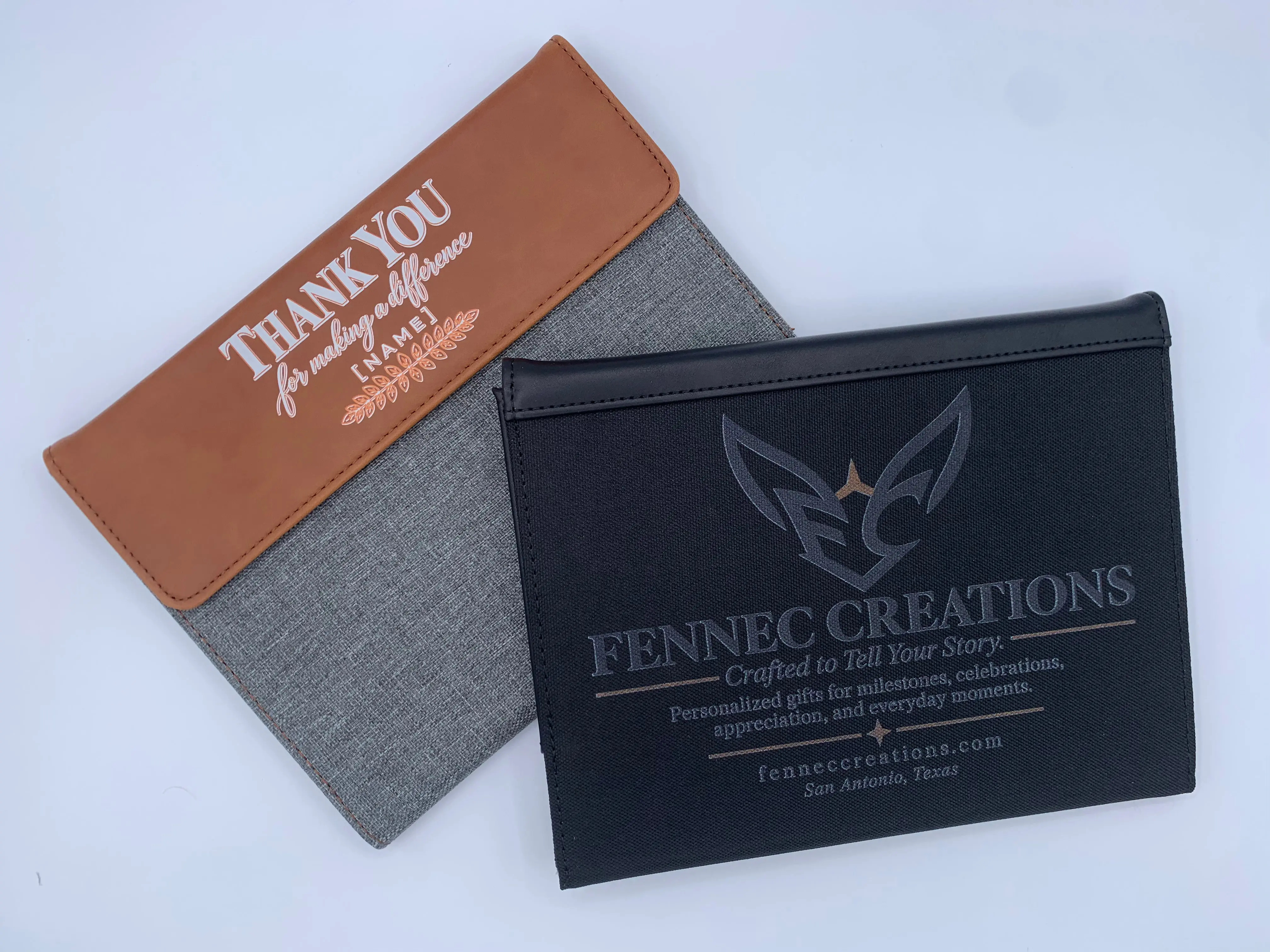 Personalized Leatherette Padfolio
