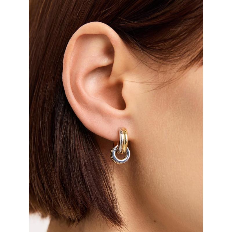 Huggie Earrings - Asher Drop