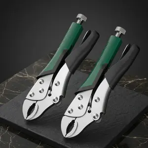 Heavy Duty Locking Pliers, Adjustable Vise Grip Pliers with Strong Clamping Force, Anti-Rust Multi-Function Grip Tool for Pipe Repair, Nuts, Bolts & Home Maintenance