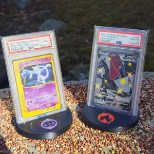 3D printed Pokemon PSA Slab only Holde Fire and Psychic 2 Pack - Keep Your Cards Stylish (Card Not Included)