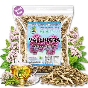 VIRAL Valerian Root (Valeriana) Herbal Tea - Calming and Relaxing - Good Night Rest - 100% Natural Vegan Raw Valerian Herb Valerian Sleep Tea - 4oz (113g) - Beverage