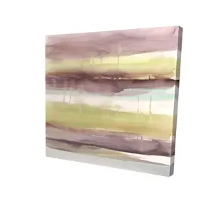 212 MAIN 24x24 in. High-Definition Multicolor Rectangle Geometric Minimalist Stripes Abstract Wall Art Print - 2080-2424-AB82, Bedroom Wall Decoration, Ideal Home Supplies Gift, Multicolor Wall Arts, Rectangle Wall Arts