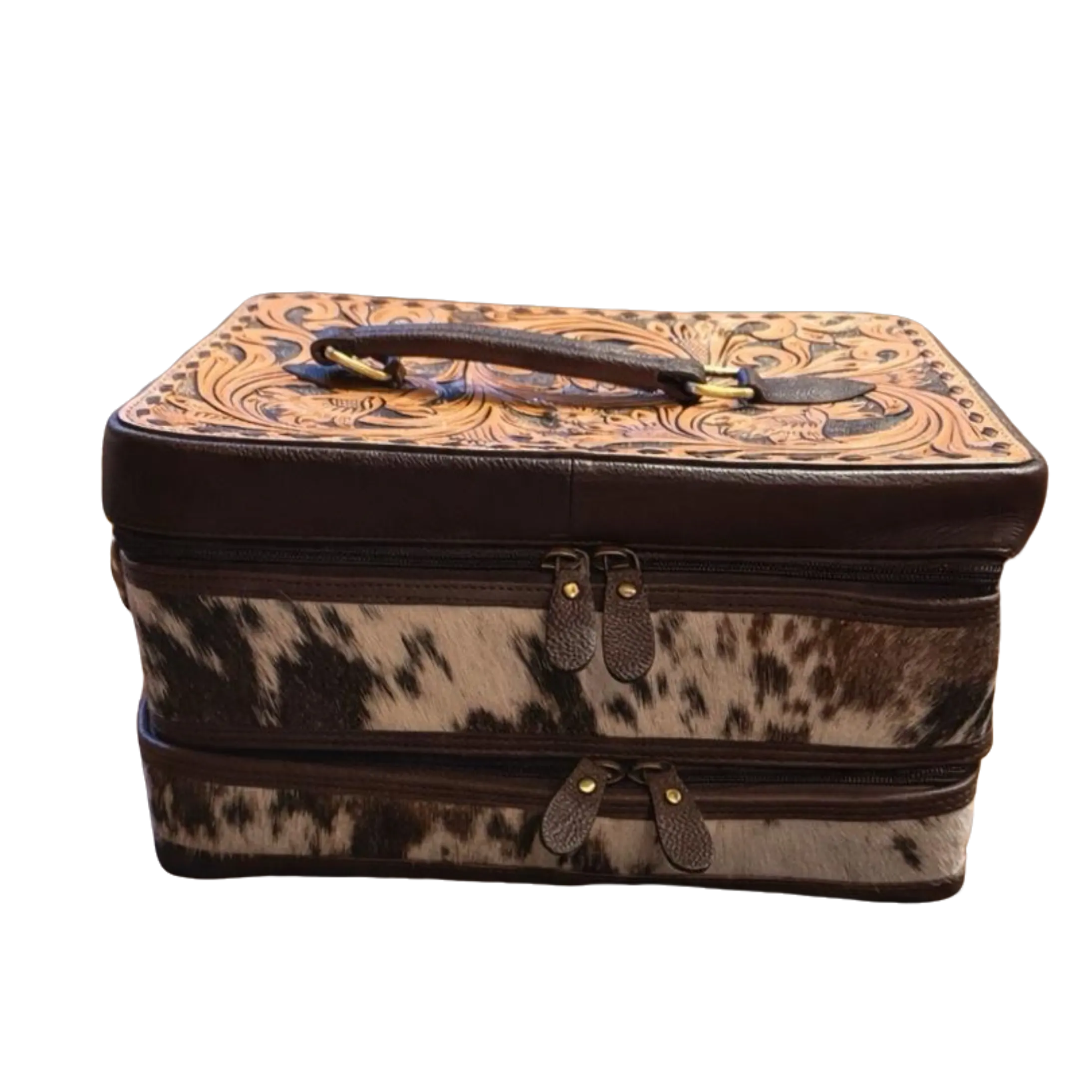 Large Cowhide jewelry box