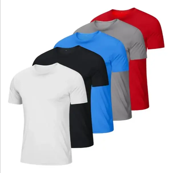 100%Polyester Quick-Dry Breathable Sport Mesh Fabric Heavyweight Anti-UV Outdoor Sportswear Tshirts