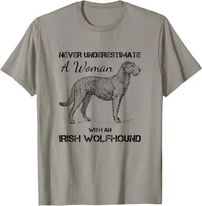 Irish Wolfhound Dog for the Irish Wolfhound Mom T-Shirt