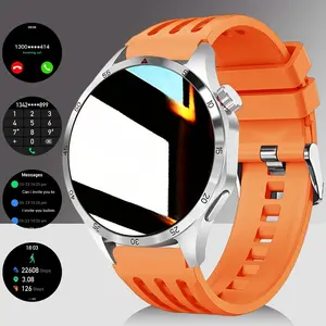 Smartwatch Metal Body Silicone Strap Multiple Watch Faces Wireless Communication Sms Reminder Sports Modes Magnetic USB Charging