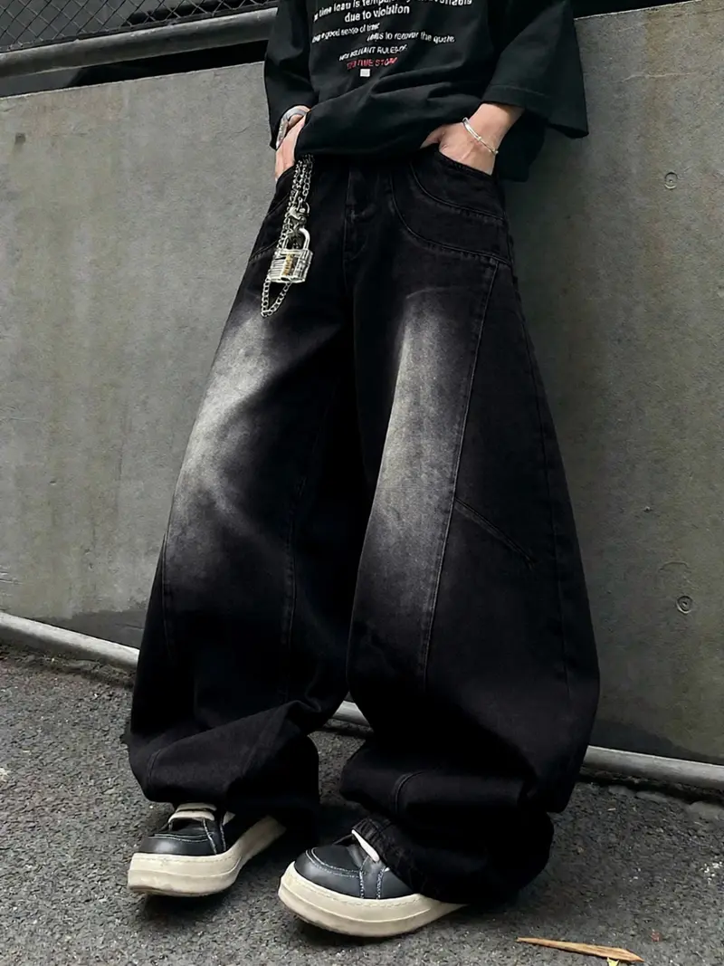 baggy jean y2k for men - TikTok Shop