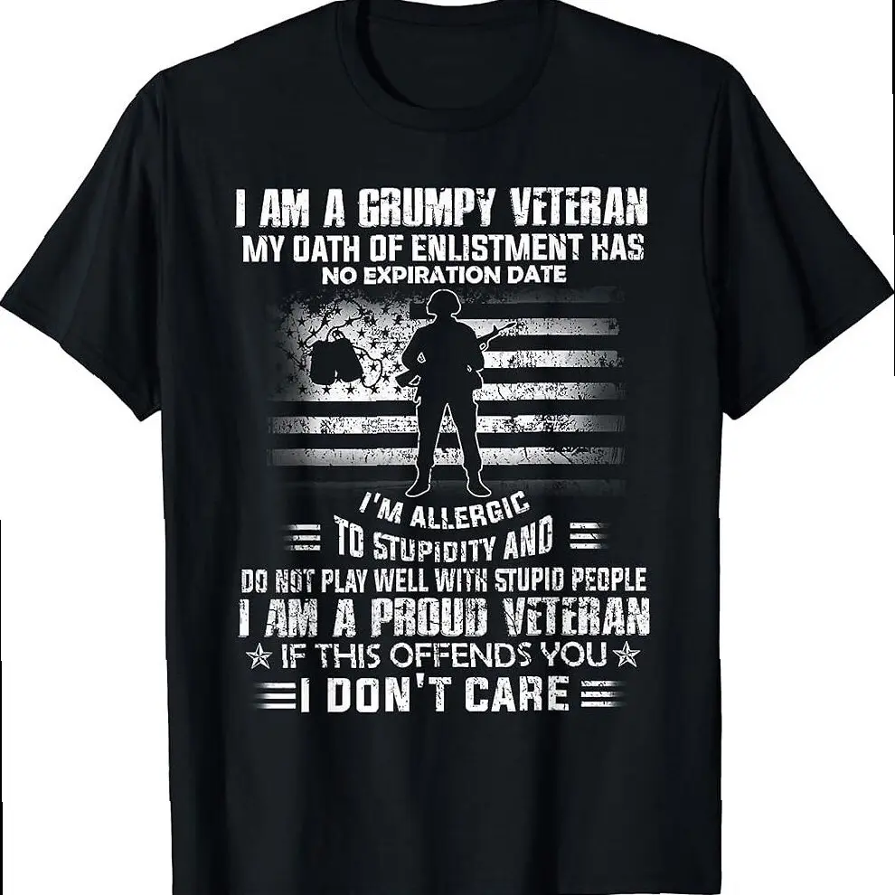 Grumpy Proud Veteran T-shirt
