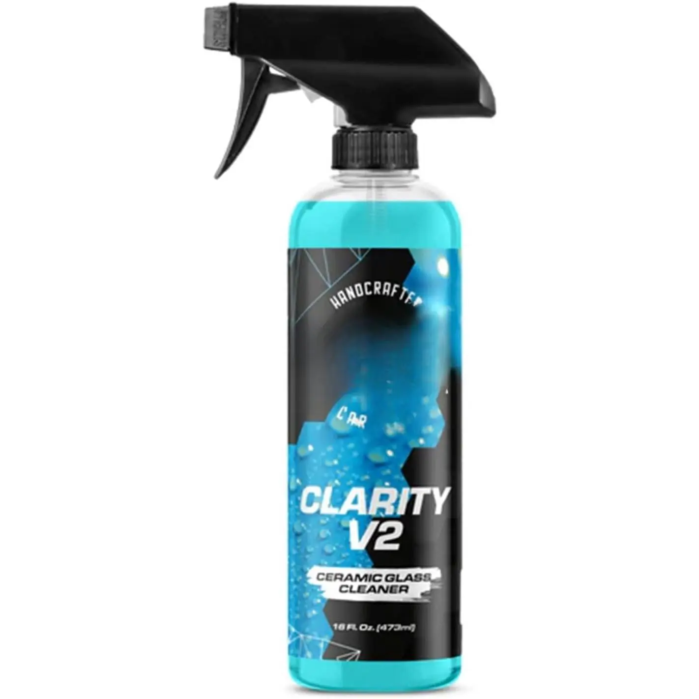 Clarity V2 - Ceramic Glass Cleaner and Water Repellent - Streak-Free Window Cleaner with Hydrophobic Protection for  Windows and Mirrors