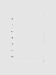 Crystal Clear Discbound Notebook Cover | HP Mini