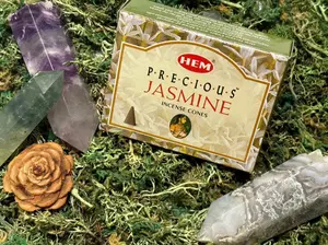 Incense Cones - Precious Jasmine Aromatic Cones for Your Enjoyment