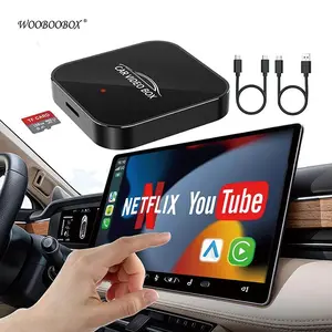 2026 Upgraded Wireless CarPlay Adapter for iPhone, Wired to Wireless CarPlay Dongle USB Type C Plug & Play Zero Latency Stable Connection iOS 10+  Wireless CarPlay Android Adapter  Wireless CarPlay and YouTube Adapter