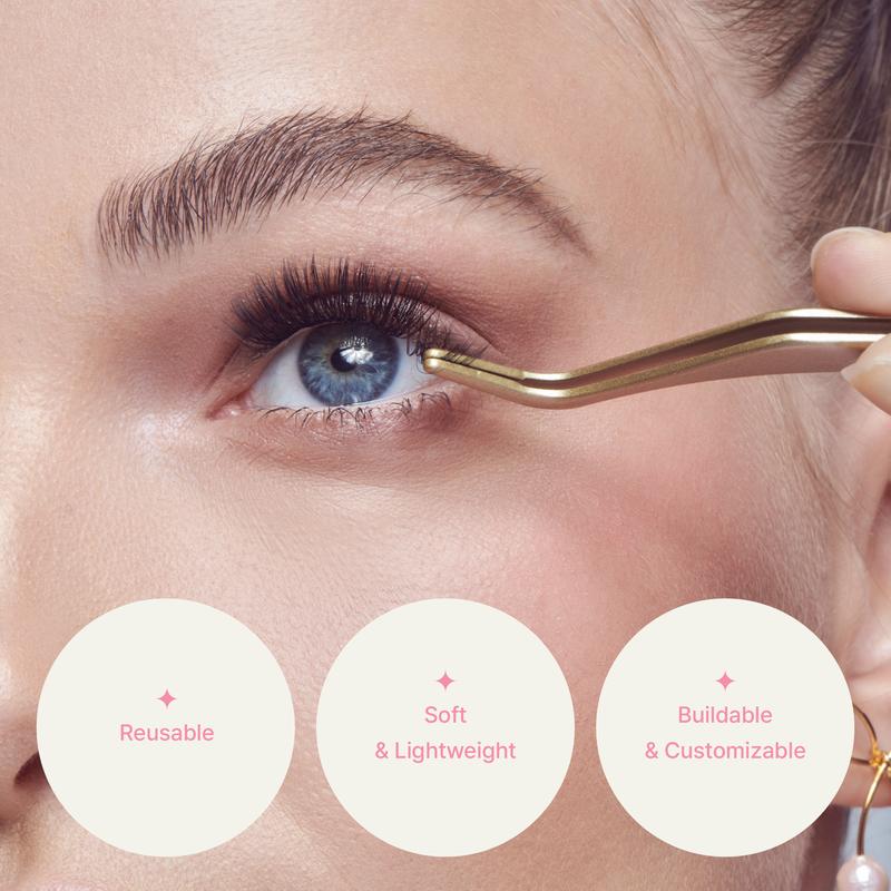 VieVie Narrow Lash Clusters 120pcs DIY Eyelash Extension Lashes, 9-16mm Mix Individual Eyelashes, Natural Look