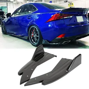 2x Rear Bumper Diffuser Splitter Spoiler Side Skirt For Lexus IS200t IS350 IS500