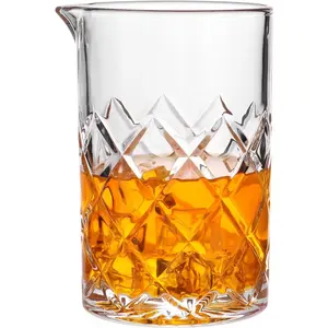 Mixing Glass Bartender | 24oz  Bar Stirring Glass | Old Fashioned  Beaker | Clear Drinks Stirred Pitcher Professional  Barware Bartending Mixer