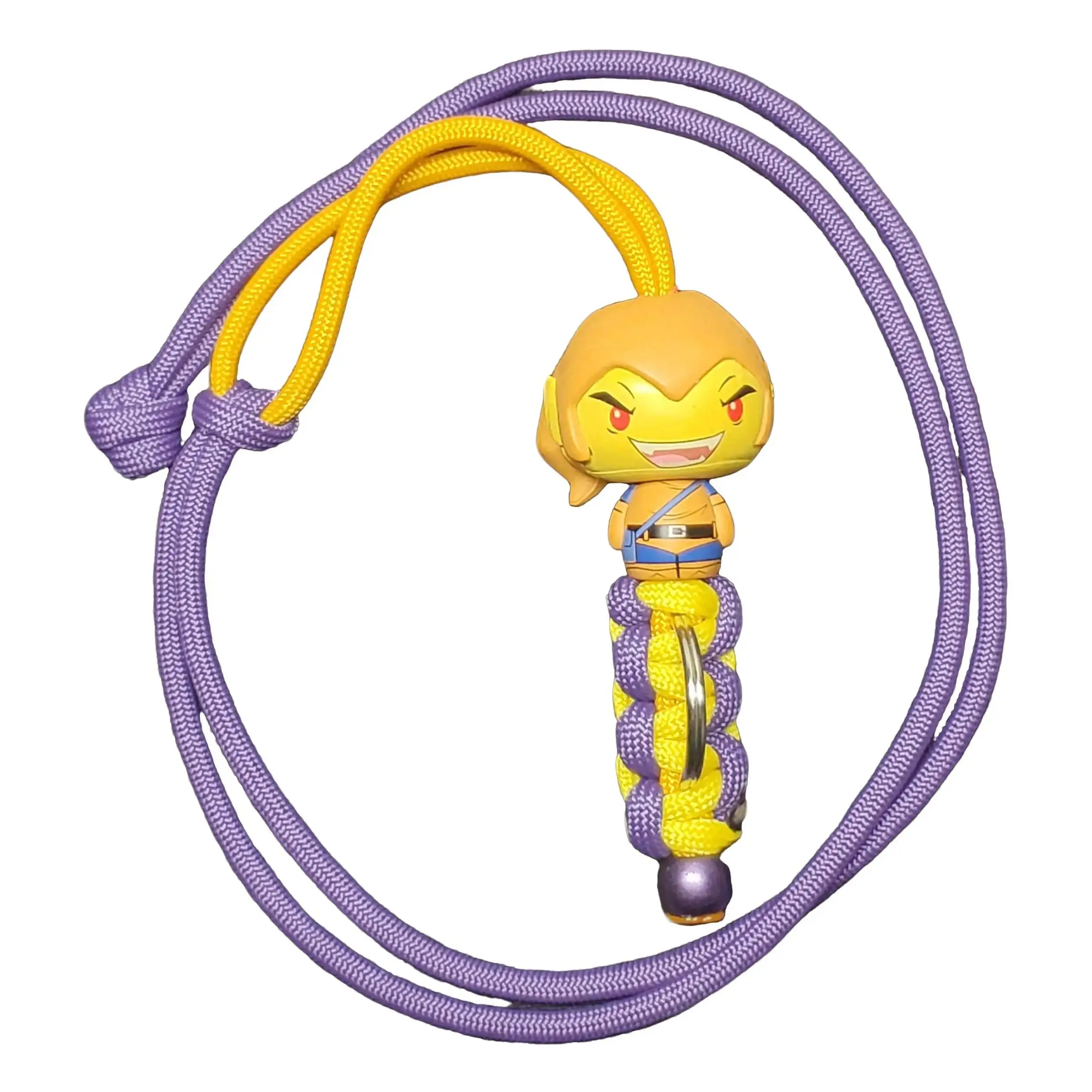 Ilde T.I.E.s Comics Custom Paracord Keychain Lanyard Necklace
