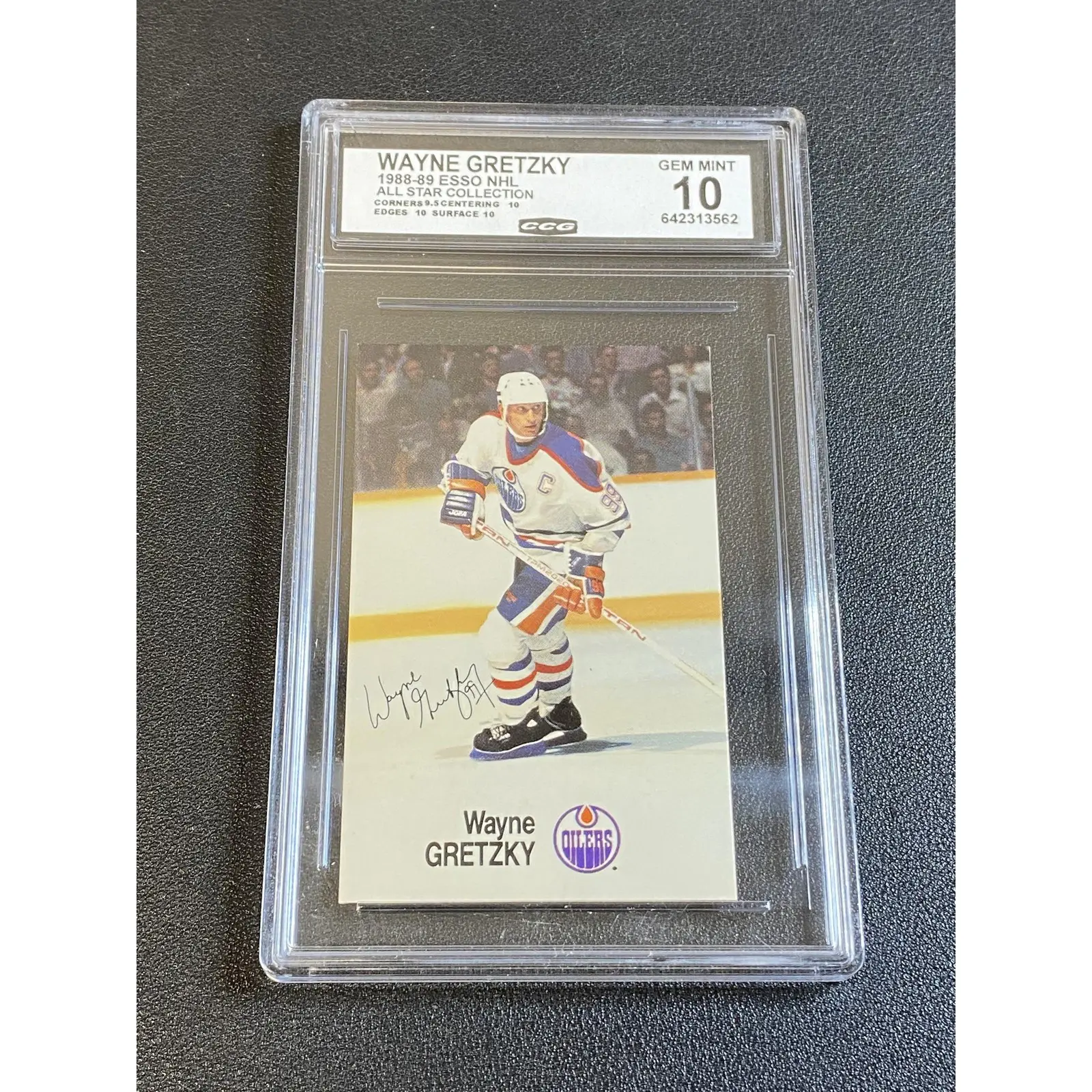 Wayne Gretzky 1988 Esso NHL CCG 10 Oilers