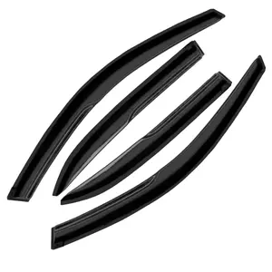 For 2001-2005 Honda Civic Window Visors Wind Deflectors Sun Rain Guards Vent JDM Mugen Style