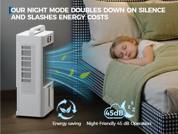 2026 Portable Air Conditioners With Remote ,3-in-1 Portable Air Cooler Fans, Swamp Cooler, Evaporative Air Cooler ,LED Screen, Air Coolong Fan for Outdoor Indoor,Air Circulation Cooling Fan with Dual Water Tanks