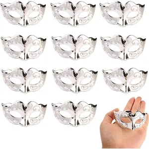 Masquerade Mask Party Decorations Carnival Small Venetian Carved Mask Decor