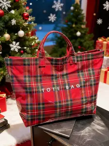 Large-Capacity Shopper Handbag for Women, Casual Versatile High-Quality Daily Commuting Tote Bag, Lightweight Fashionable Shopping Bag, Christmas Gift