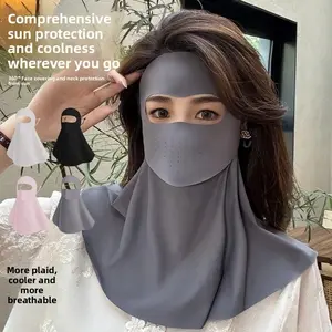 Sun Protection Mask with Neck Guard, Windproof, Cycling