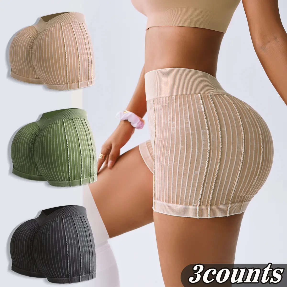 3-Black/Green/Champagne