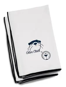 ultimate microfiber glass polishing cloth 2 Pack – 25x20 inch white