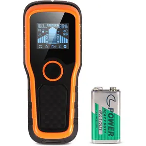 Stud Wall Scanner, 5 in 1 Multifunction Stud Locator with Sensor, HD LCD Display and Audio Alarm for The Center & Edge of, Studs, AC Wire, and Pipe Detection