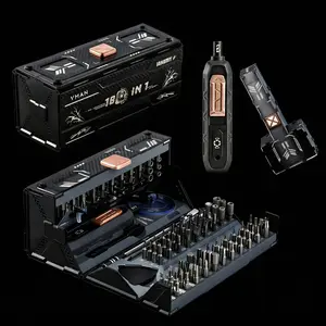 Precision Repair Folding Hammer Tool Set, Full Specifications, Hard Magnetic Storage Box, Universal Home Use for Mechanics