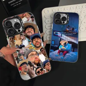 B-Bad B-Bunnys DTMF Phone Case For iPhone 16,15,14,13,12,17 17Air ,Pro,Max,Plus,Mini,XS,SE Anti Fall Black Matte Hard Bumper Smartphone Cellphone