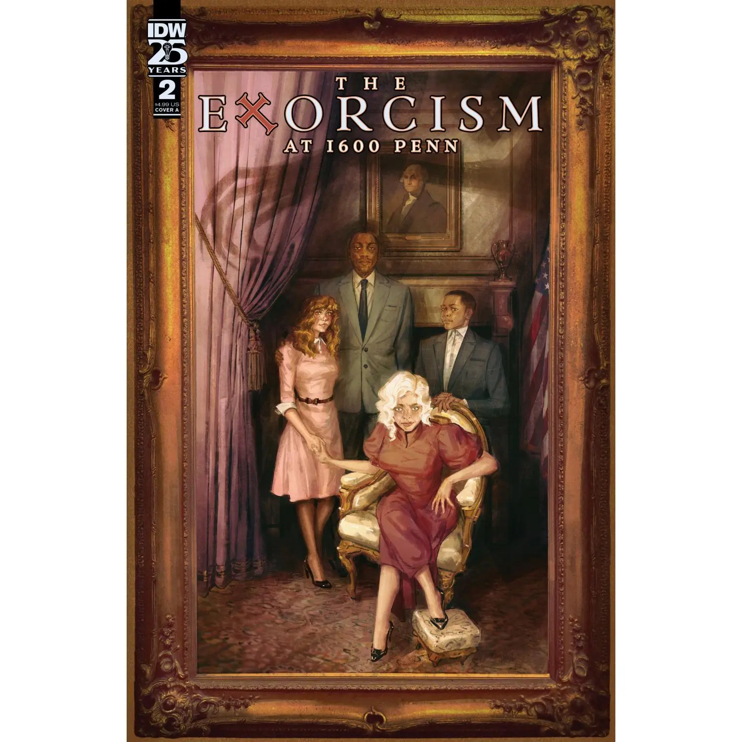 THE EXORCISM AT 1600 PENN #2 COVER A DEL REY CVR A