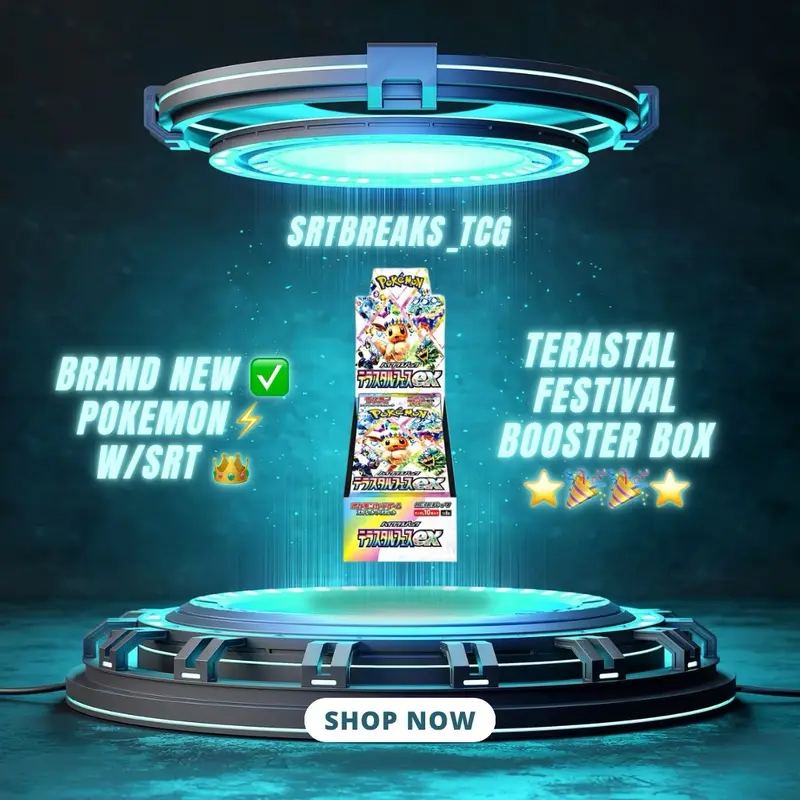 tcgplayer terastal festival booster box Terastal Festival Hit Rates Revealed We ripped a FULL case or 20 booster boxes of the new Japanese set Terastal Festival. In total that adds up to 200 booster packs. How do