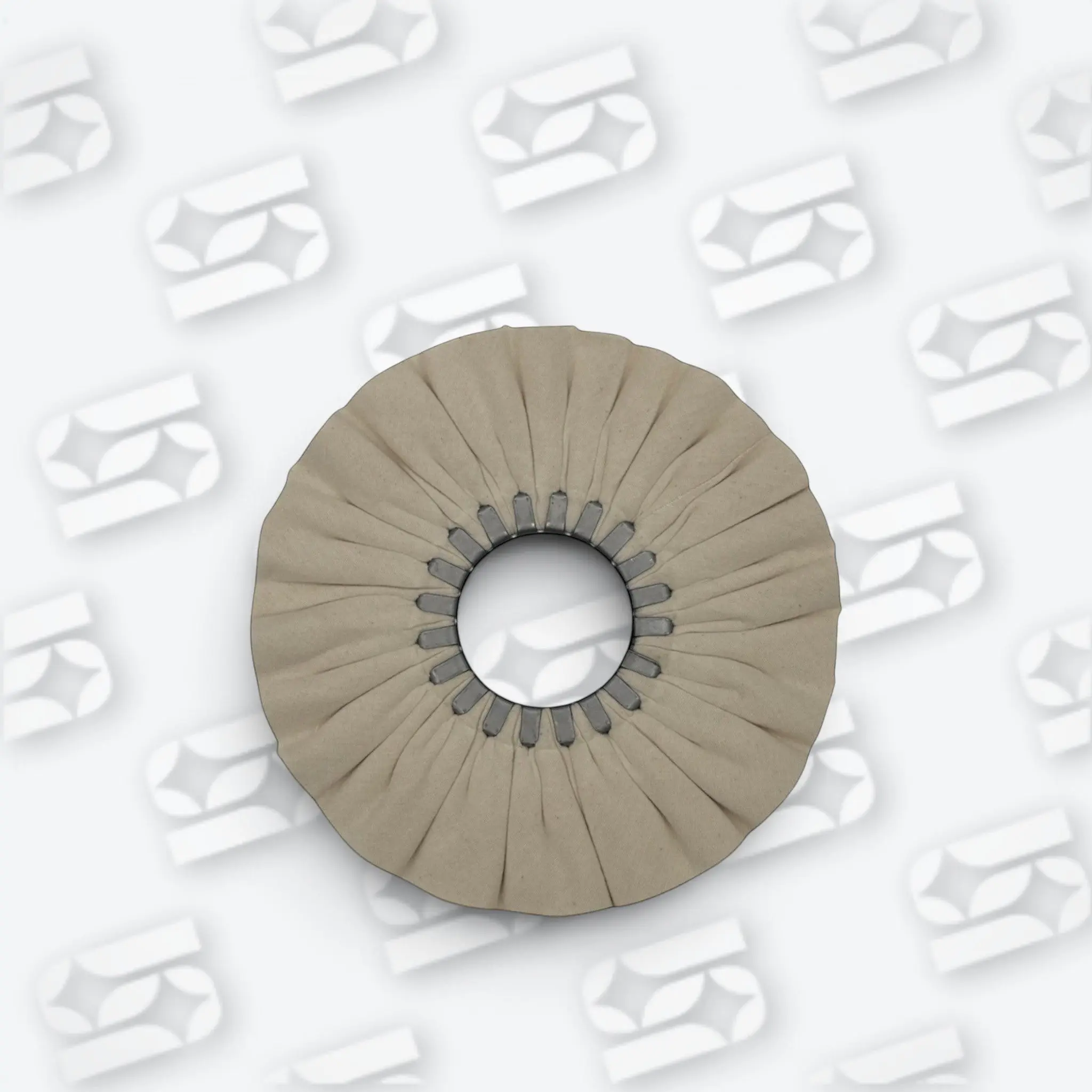 10" x 3" Premium Molton Heavy Flannel Finest Mirror Finishing Airway Buffing Wheel (#2, 24 ply)