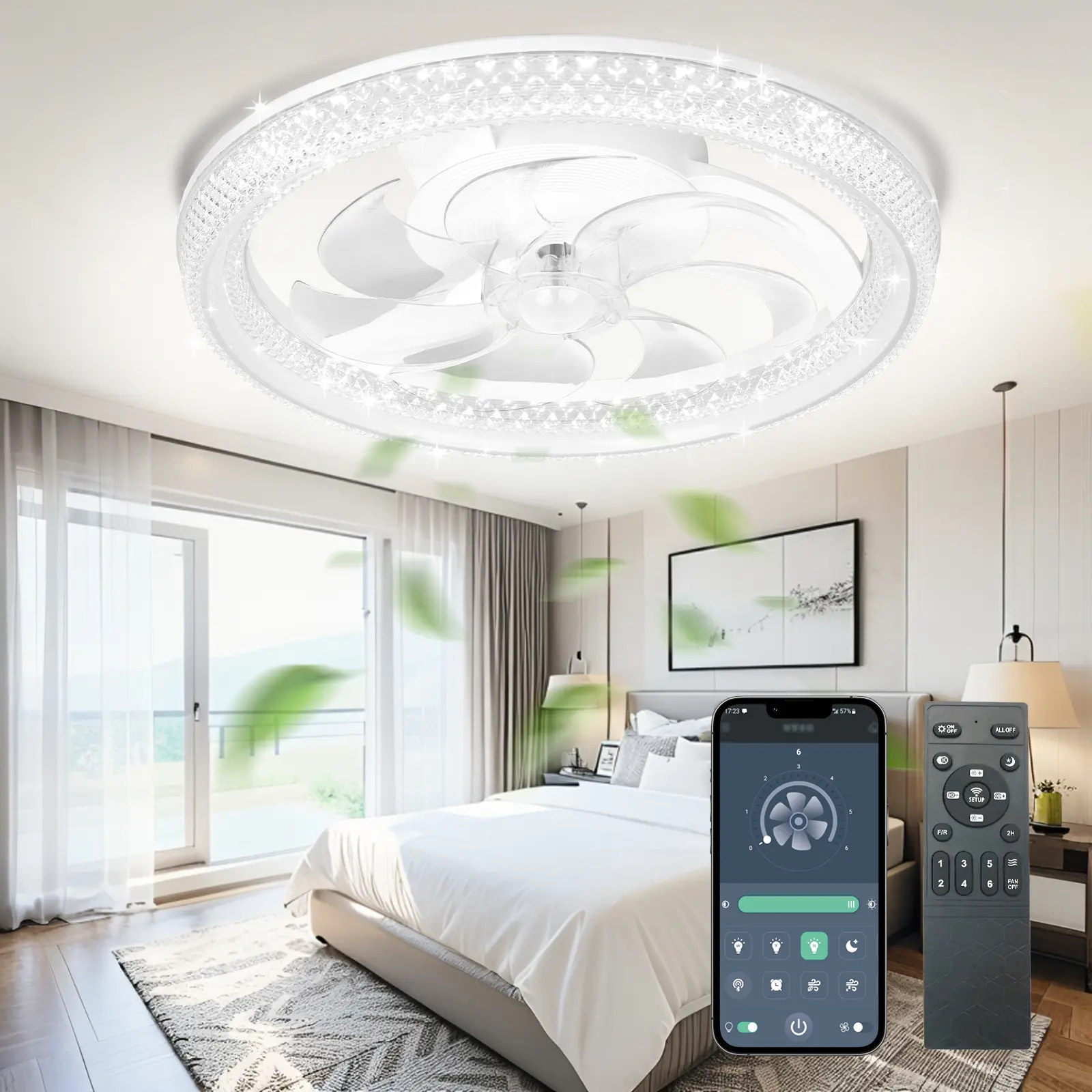 Diamond Fan- 52W