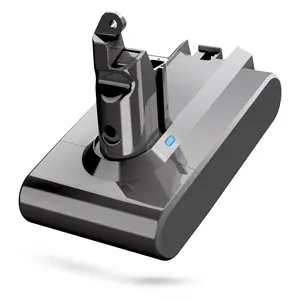 6.0Ah V6 Battery for Dyson V6 Animal Battery Replacement for Dyson V6 Battery SV04 for Dyson DC62 SV03 VTC4 DC59 DC58 SV09 for Dyson V6 Animal Motorhead V6 Slim Cordless Vacuum Battery 21.6V