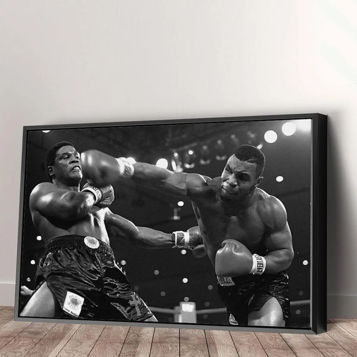Mike Tyson Boxing Wall Art Print, Product without frame