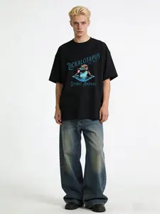 "Lickalotapus Is My Spirit Animal" Platypus Oversized Graphic Tee | Funny Pun Meme Shirt