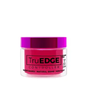 TruEDGE Controller Cherry 100 Ml / 3.38 Fl Oz Water-Based Natural Shine Non-Flaky Extreme Hold Hair Styling Product