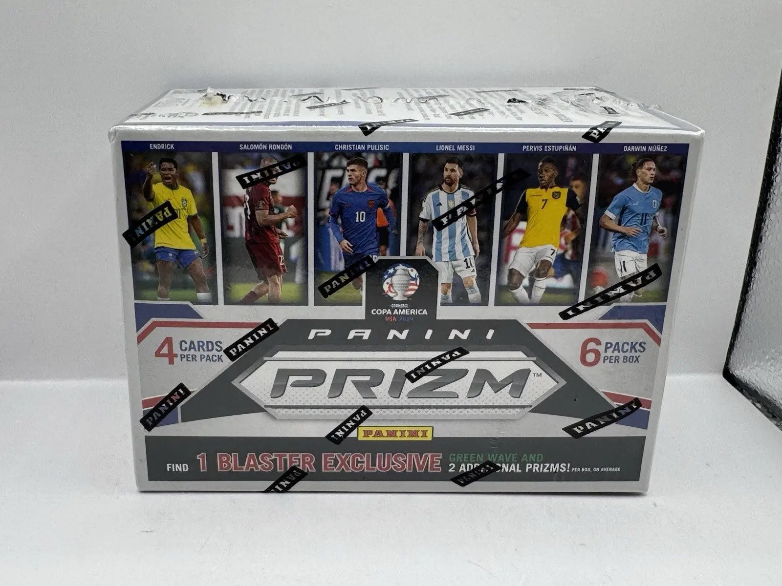 2024 Panini Prizm Conmebol Copa America Soccer Blaster Box