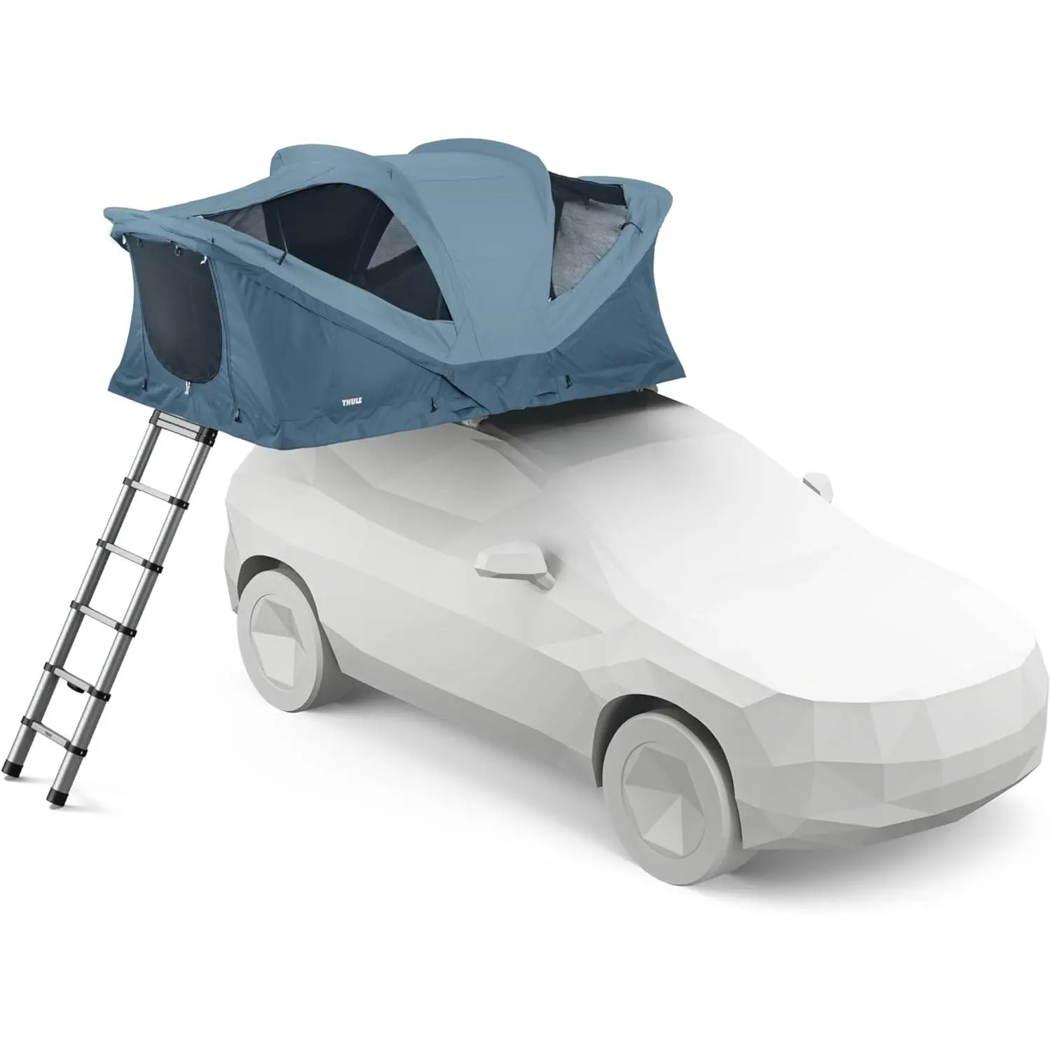 Thule Approach 2, Rooftop Tent, Includes Memory Foam Mattress, Large Windows and Breathable mesh Panels