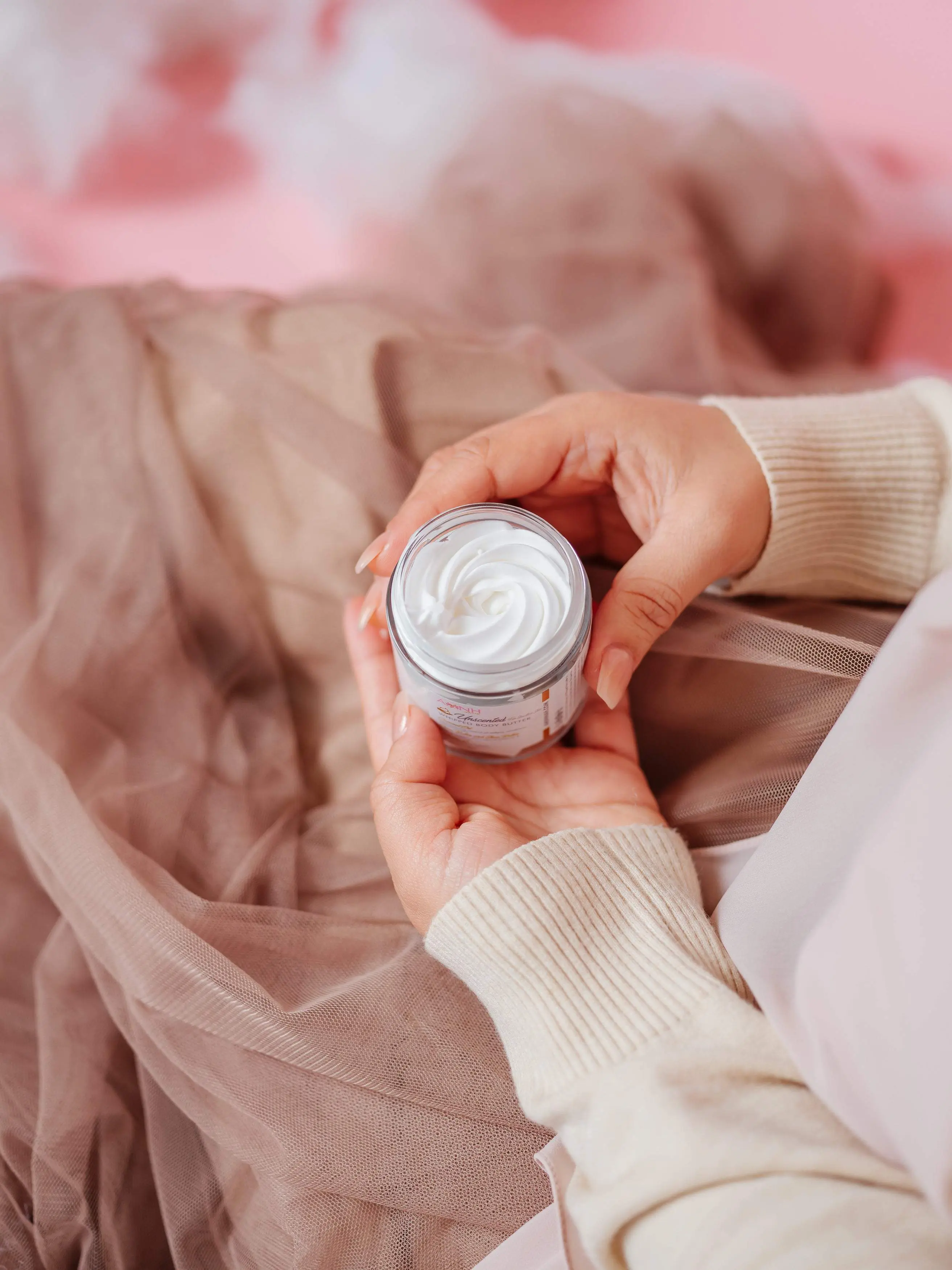 Unscented Whipped Body Butter  Shea Eczema Moisturizer Sensitive Hydrating Moisturizing Skin Repair Moisture