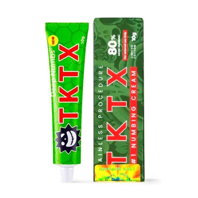 TKTX Tattoo Numbing Cream (7 Pack) - TKTX Official Super Strong Tattoo Numbing Cream for Pain Relief