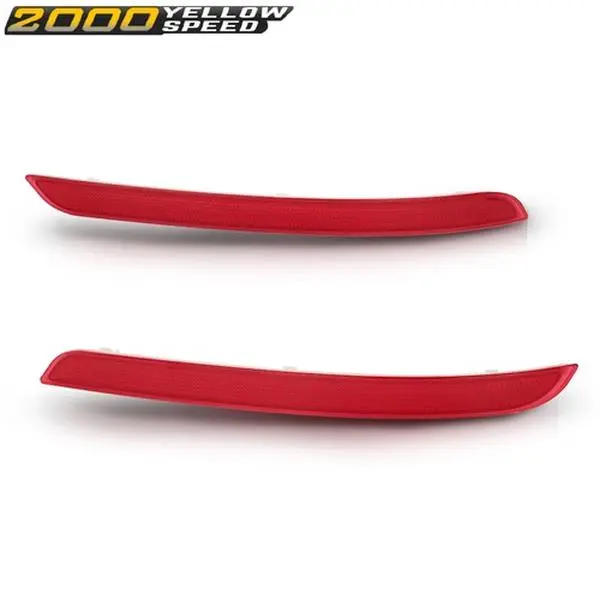 Left & Right Rear Bumper Reflectors Fit For Mercedes-Benz W166 GLE ML Class