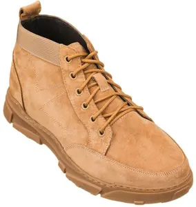 CALTO - K50131 - 2.9 Inches Taller (Nubuck Desert Tan) Elevator Shoes