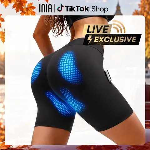 【LIVE EXCLUSIVE】INIA CURVIFY EMS Booty Lift & Sculpting Shorts: 4-Mode Microcurrent for Glute Sculpting & Pelvic Floor Support (Visible Results in 2-4 Wks),Summer Beauty Gift Ideas
