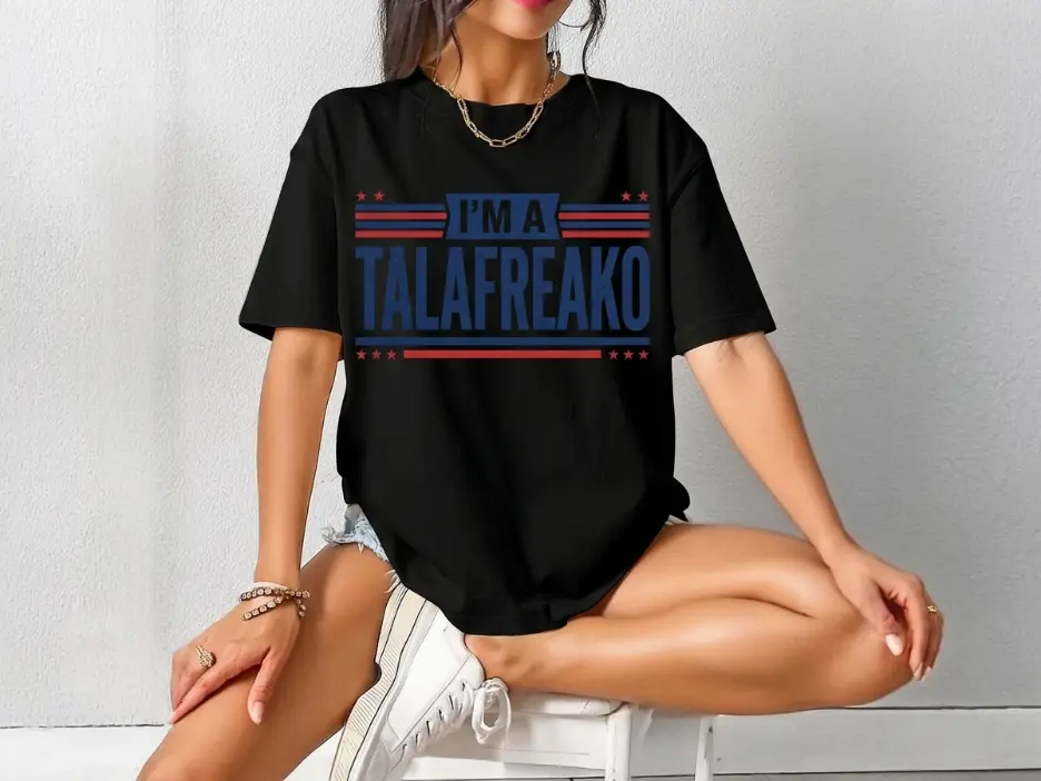 Talafreako 2026 Graphic T-Shirt, Unisex Oversized Fit Streetwear Top in Heavyweight Ring-Spun Cotton, Crew Neck with Vivid Graphics, Tops, Shortsleeve, Round Neck