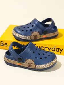Cute Cartoon Capybara Hole Shoes for Kids, Unisex Casual Comfortable Lightweight Breathable Sandals, Daily Wear Beach Shoes for Boys and Girls, Casual Outdoor Sandals