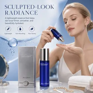 MINIFSTUDIO Mini Blue Bottle Facial Serum, Long Lasting Hydration, Smooth Fine Lines Anti-Aging Serum For Daily Skin Care